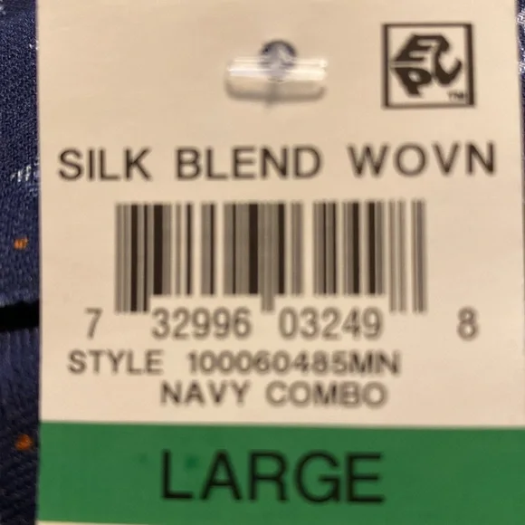 Mens Silk Blend Large Shirt - Picture 6 of 7